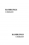 RAMBLINGS (eBook)