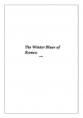 The Winter Blues of Romeo (eBook)