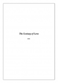 The Ecstasy of Love (eBook)