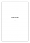 Power Of Love (eBook)