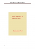 Some Theorems on Number Theory (eBook)