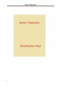 Some Theorems (eBook)