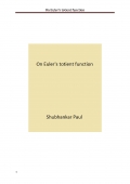 On Euler's totient function (eBook)