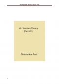 On Number Theory (Part VII) (eBook)