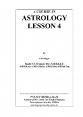 A COURSE IN ASTROLOGY. LESSON 4 (eBook)
