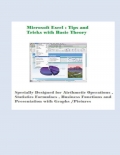 Microsoft Excel Guide ( with Tips and Tricks )  (eBook)