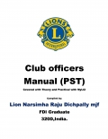 Club officers Manual of Lions Clubs International (eBook)