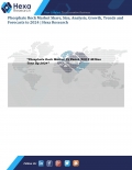 Phosphate Rock Market Size, Growth, Applicaiton and Trend Analysis, 2014 to 2024 (eBook)