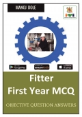 Fitter First Year MCQ