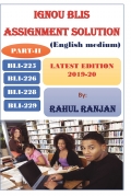 IGNOU BLIS ASSIGNMENT SOLUTION PART-II