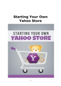 Start your own yahoo store (eBook)