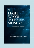 9 Legit ways to Earn Money! (eBook)