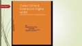 Cyber Crime & Forensics in Digital world (eBook)