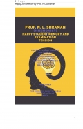 Happy Student Memory and Examination Tension (eBook)