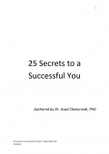 25 Secrets to a Successful You (eBook)