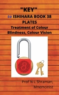 “Key” to Ishihara 38 Plates-Treatment of Colour Blindness, Colour Vision (eBook)