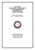 Applying Risk-based Thinking in an Organization Implementing ISO 9001:2015 QMS (eBook)