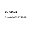 MY POEMS (eBook)