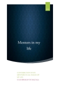 Mentors in my life (eBook)
