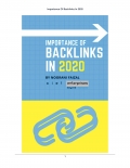 Importance Of Backlinks In 2020 (eBook)