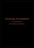 Psychology: Oversimplified (eBook)