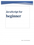 JavaScript for beginner (eBook)