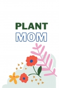 Plant Mom Dot Grid Journal/ notebook