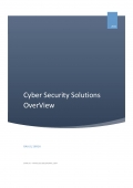 Cyber Security Solutions Overview  (eBook)