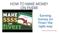 HOW TO MAKE MONEY ON FIVERR (eBook)