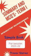 Macroeconomics- MCQ's for session 2021-22( Sample) (eBook)