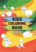 Kids Coloring Book-Over 50 Pages To Color For Kids