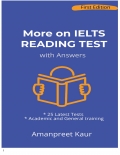 MORE ON IELTS READING TEST WITH ANSWERS (eBook)