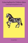 Colouring Book for Children-Zebra