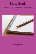Note Book- 42 Multi Colour Pages & Multi Color Lines