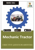 Mechanic Tractor