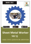Sheet Metal Worker MCQ