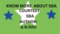 KNOW MORE ABOUT SBA (eBook)