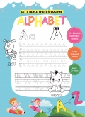Trace, Write & Colouring Big Book - Alphabet
