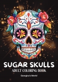 Sugar Skulls Adult Coloring Book