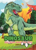 Dinosaur Coloring Book for Kids Ages 4-8