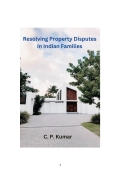 Resolving Property Disputes in Indian Families    (eBook)