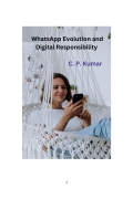 WhatsApp Evolution and Digital Responsibility (eBook)