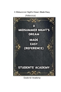 A Midsummer Night's Dream Made Easy (Reference) (eBook)