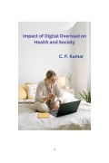 Impact of Digital Overload on Health and Society (eBook)