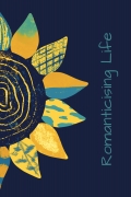 'Romanticising Life' Journal by theoriginalshreya. Aesthetic journal for self-reflection, positivity, gifting. 100 pages (Ruled)