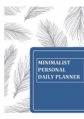 DAILY PLANNER FOR STUDENTS, TEACHERS, AND PROFESSIONALS (eBook)