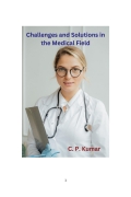 Challenges and Solutions in the Medical Field  (eBook)