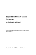 Beyond the Miles : A Chance Encounter (eBook)