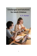 Challenges and Solutions for Adult Children  (eBook)