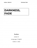 Darkness, Fade (eBook)